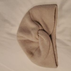 Cashmere Auxiliary touque, one size, beige